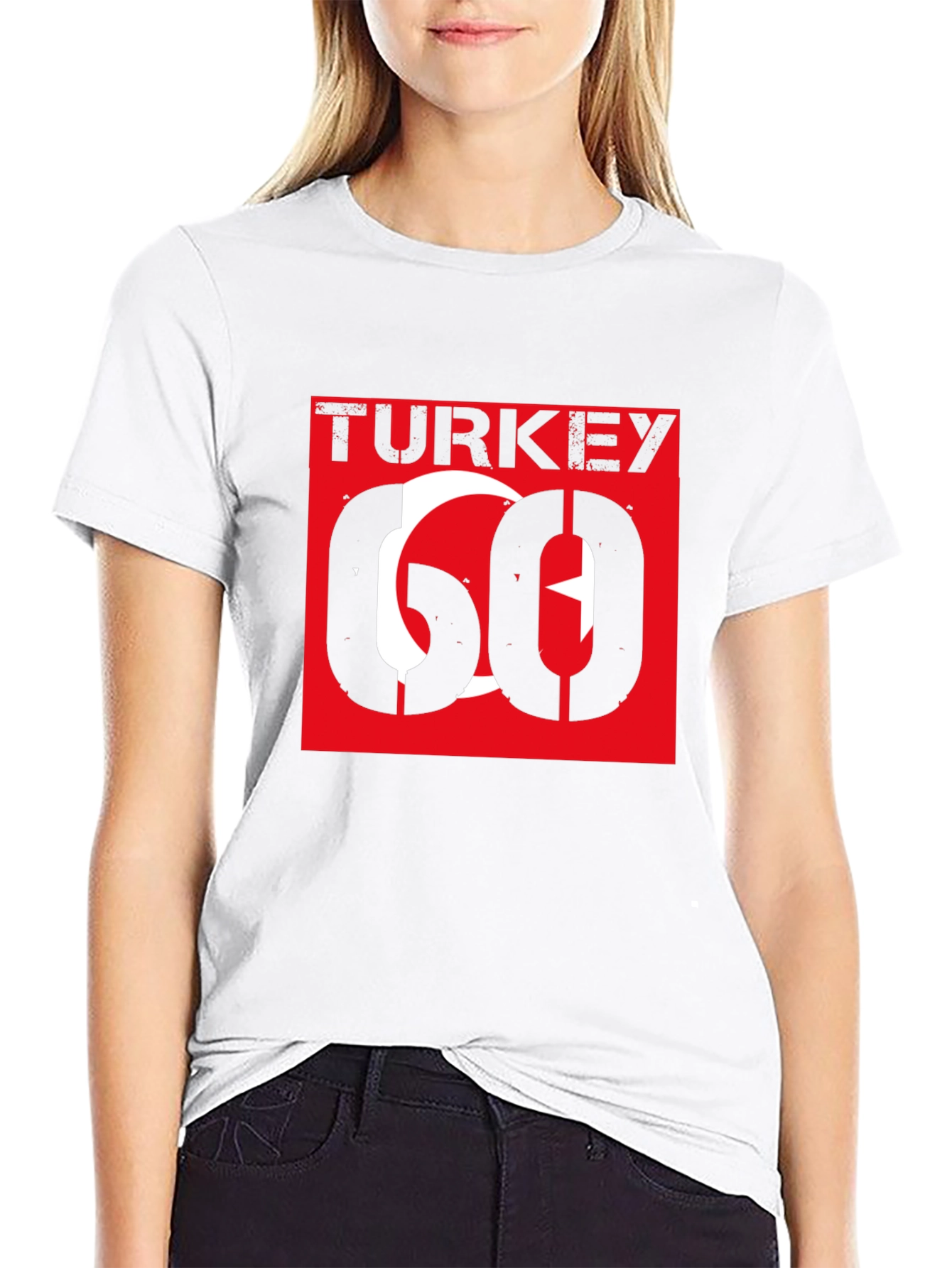 Turkey Flag Graphic Tee - Stylish Patriotic T-Shirt