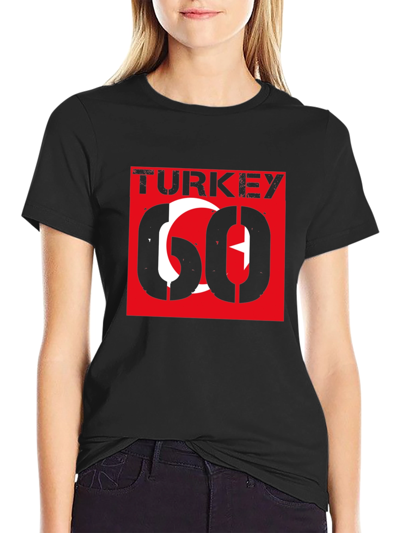Turkey Flag Graphic Tee - Stylish Patriotic T-Shirt