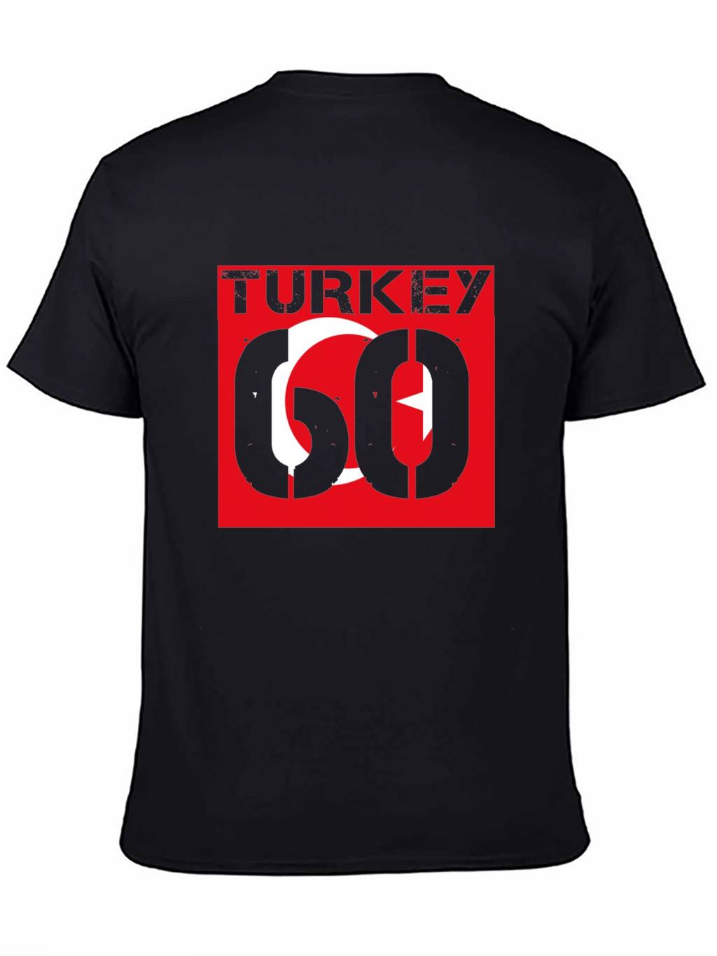 Turkey Flag Graphic Tee - Stylish Patriotic T-Shirt