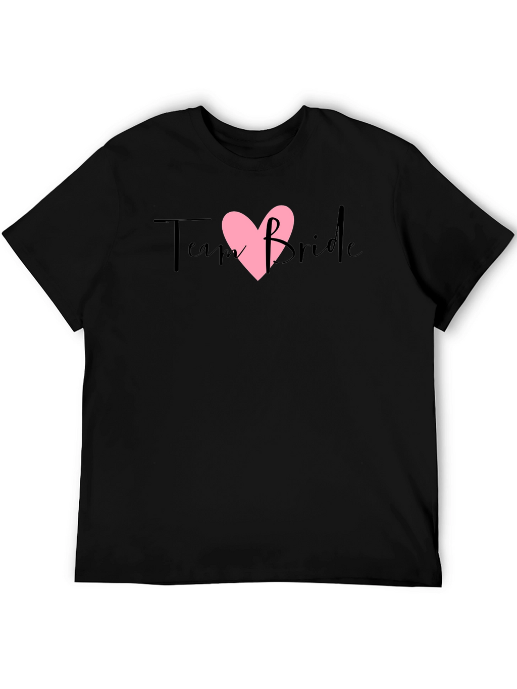 Team Bride Heart Graphic Tee - Bridal Party Shirt