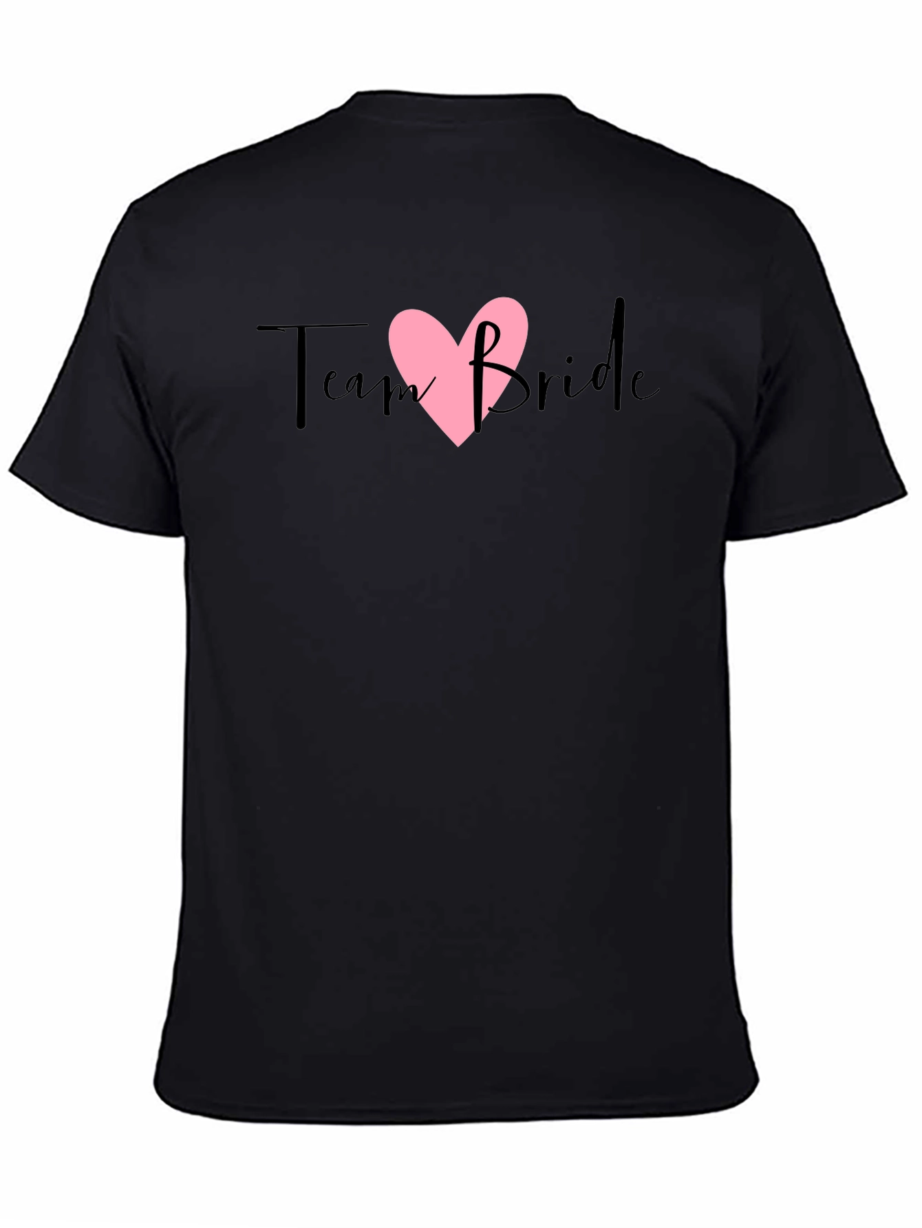 Team Bride Heart Graphic Tee - Bridal Party Shirt