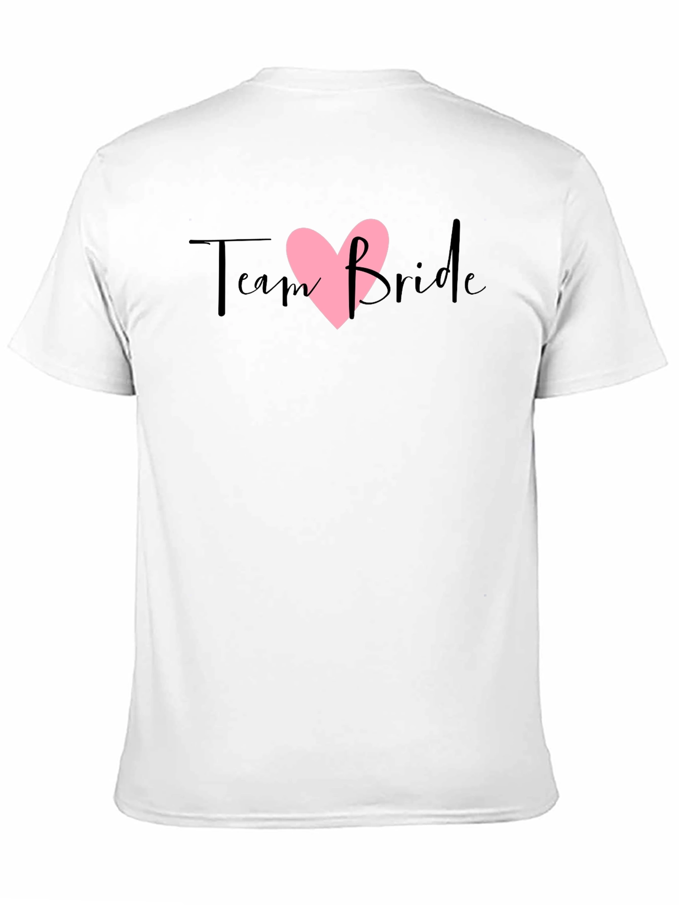 Team Bride Heart Graphic Tee - Bridal Party Shirt