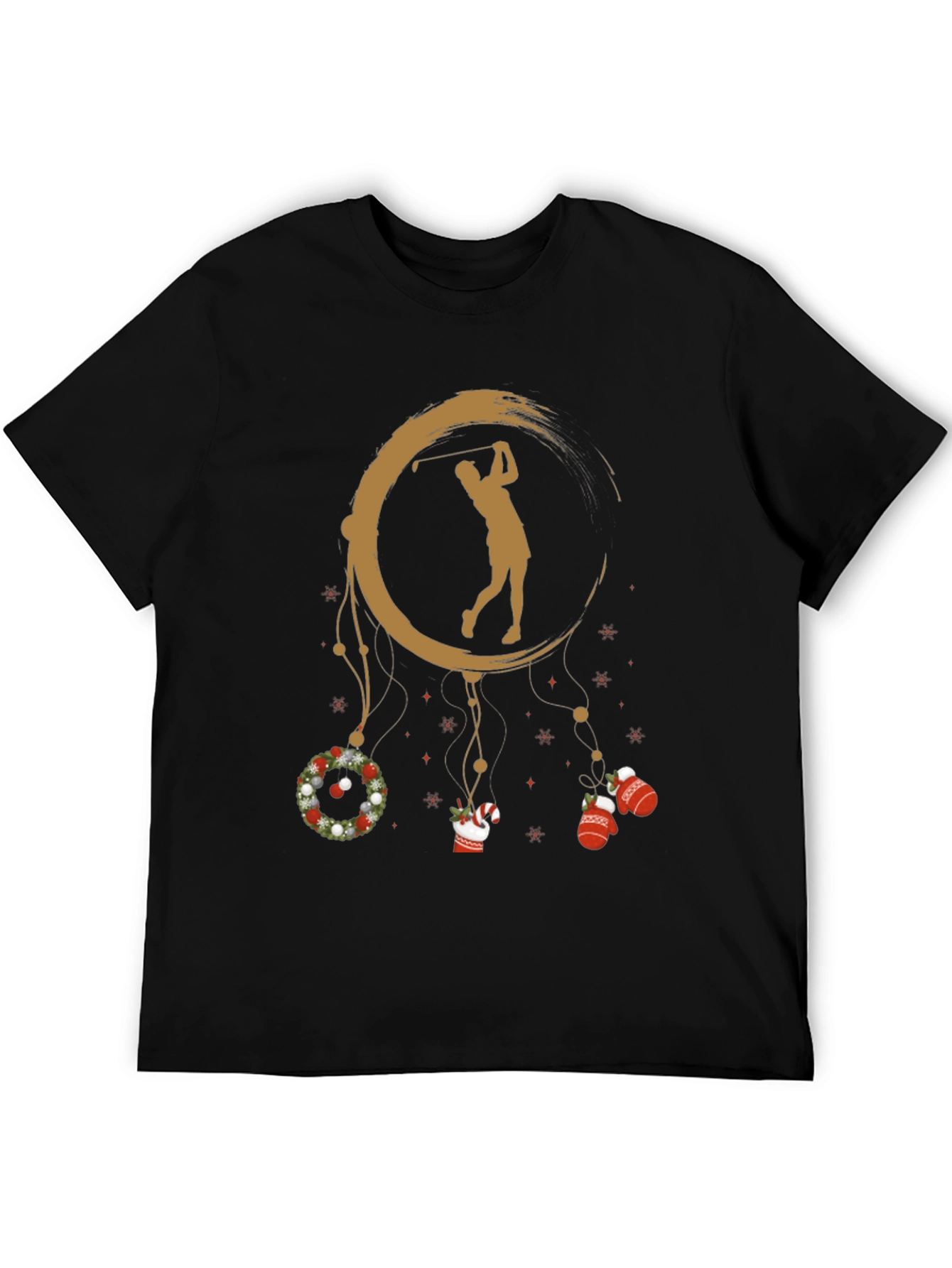 Golf Player Christmas T-Shirt
