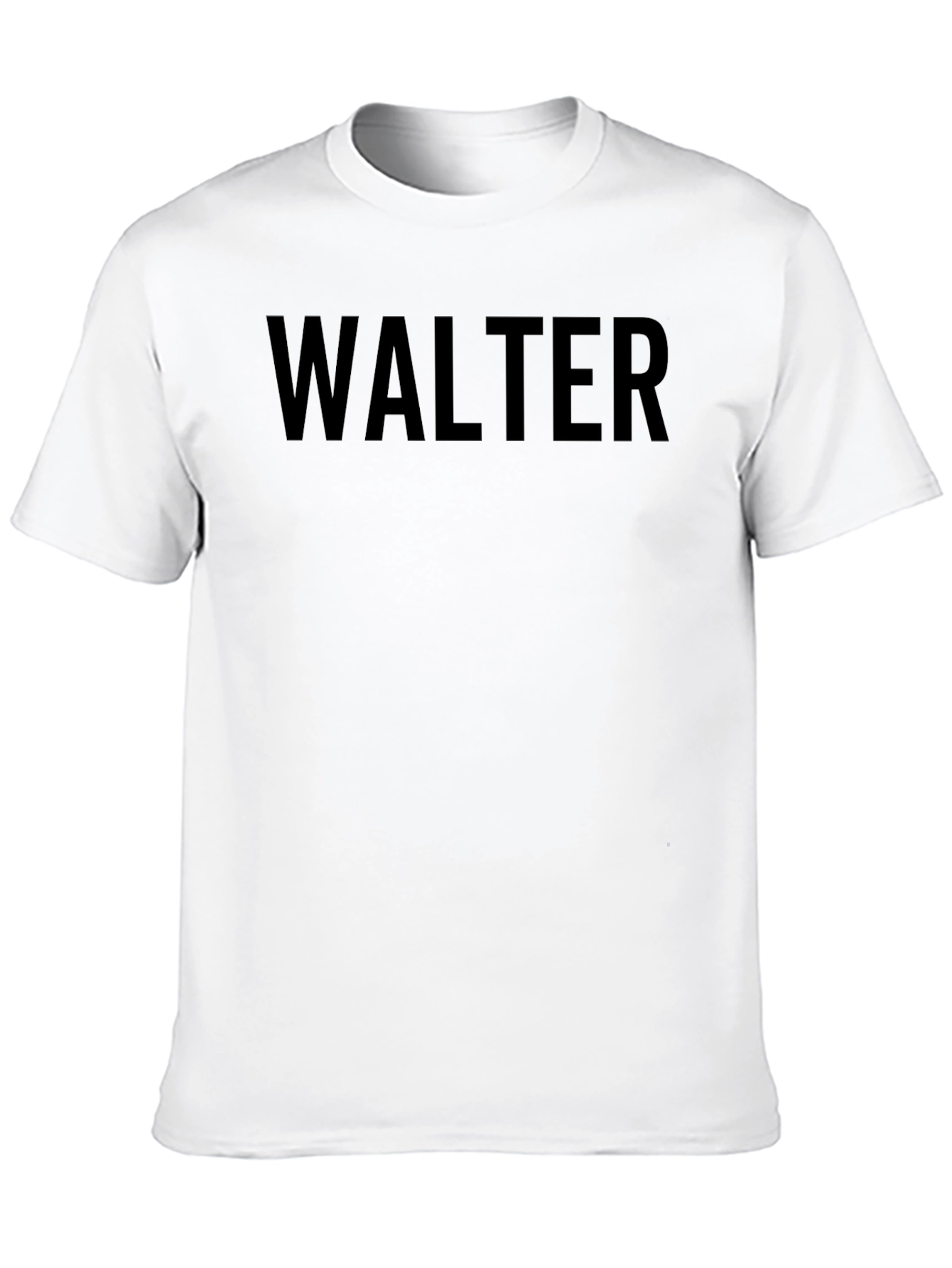 Walter Graphic Tee - Classic Black T-Shirt