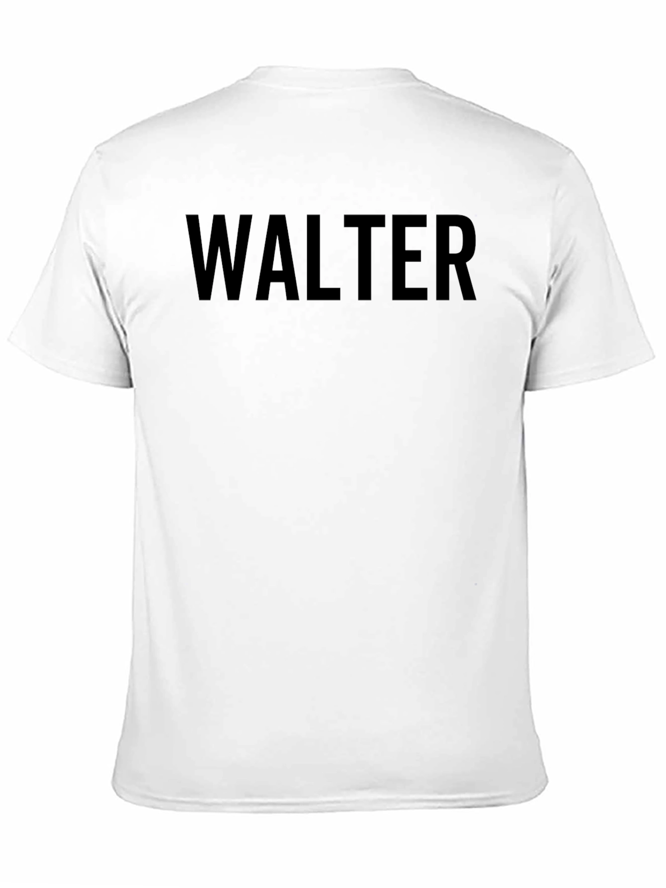 Walter Graphic Tee - Classic Black T-Shirt