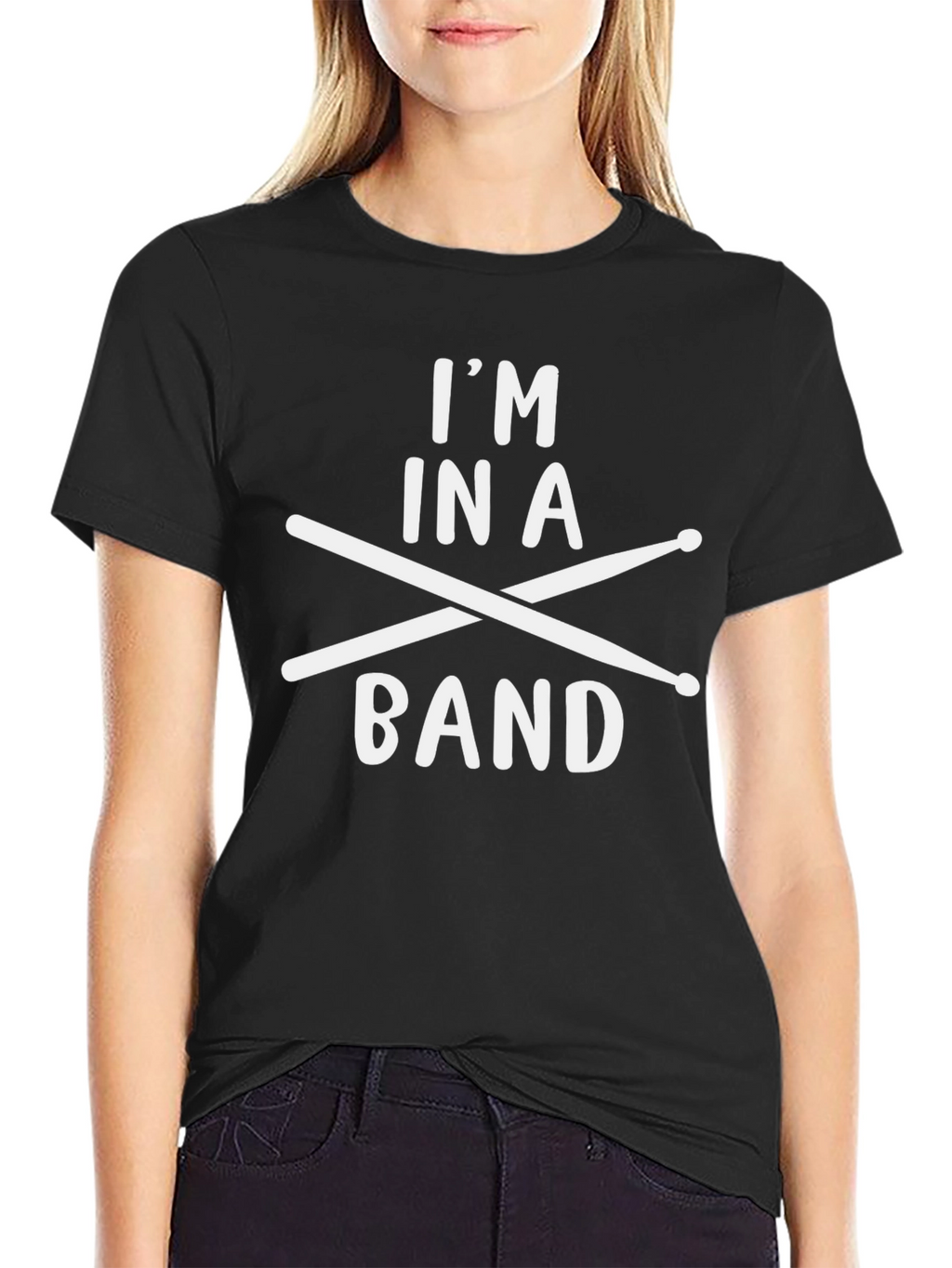Im In A Band Drummer T-Shirt