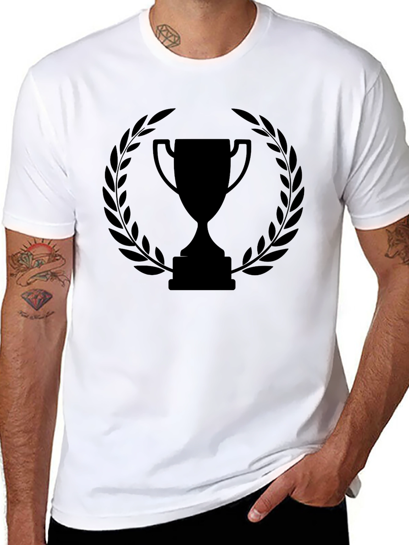 Trophy Graphic Tee - Champion Style