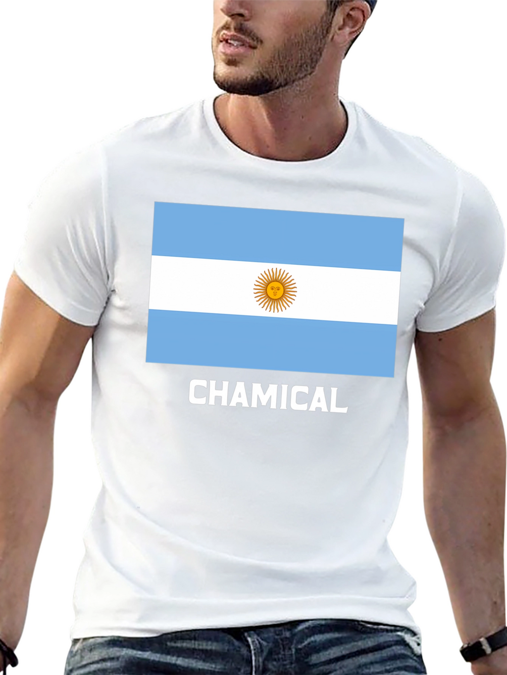 Argentina Flag CHAMICAL T-Shirt
