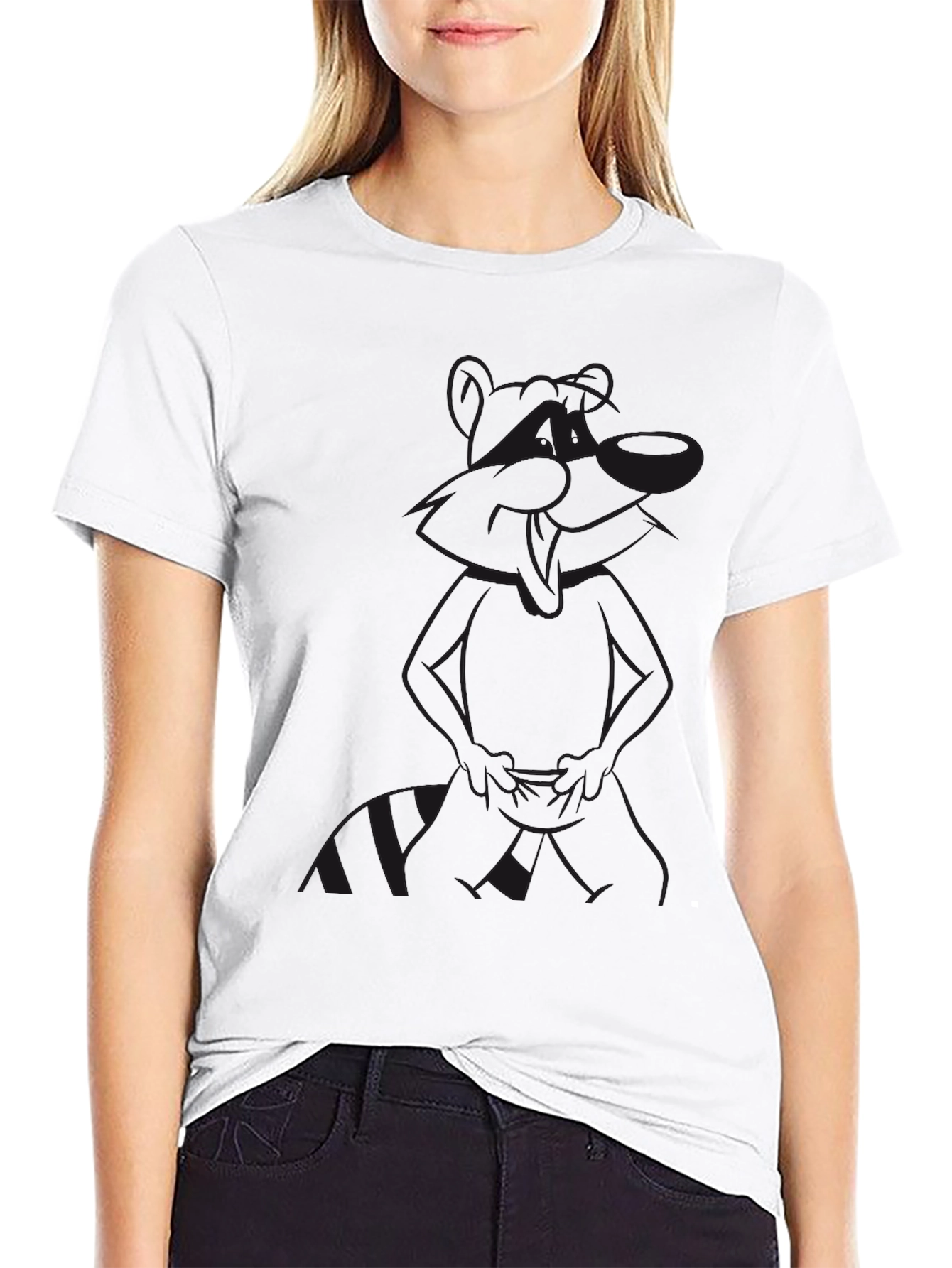 Mens Black Graphic T-Shirt