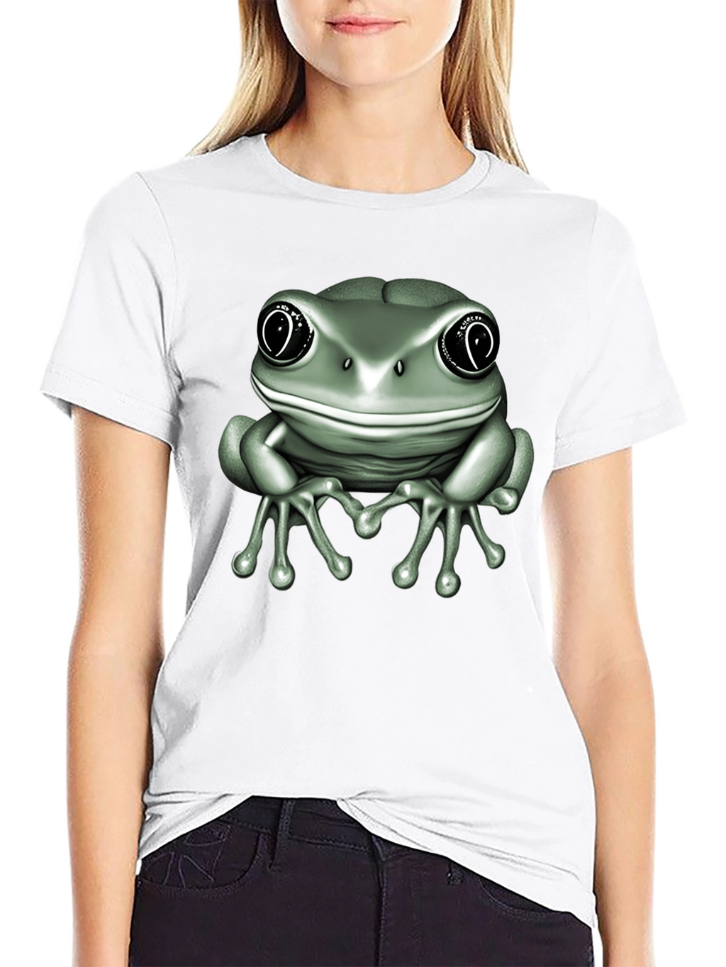 Frog Graphic T-Shirt - Stylish Mens Tee