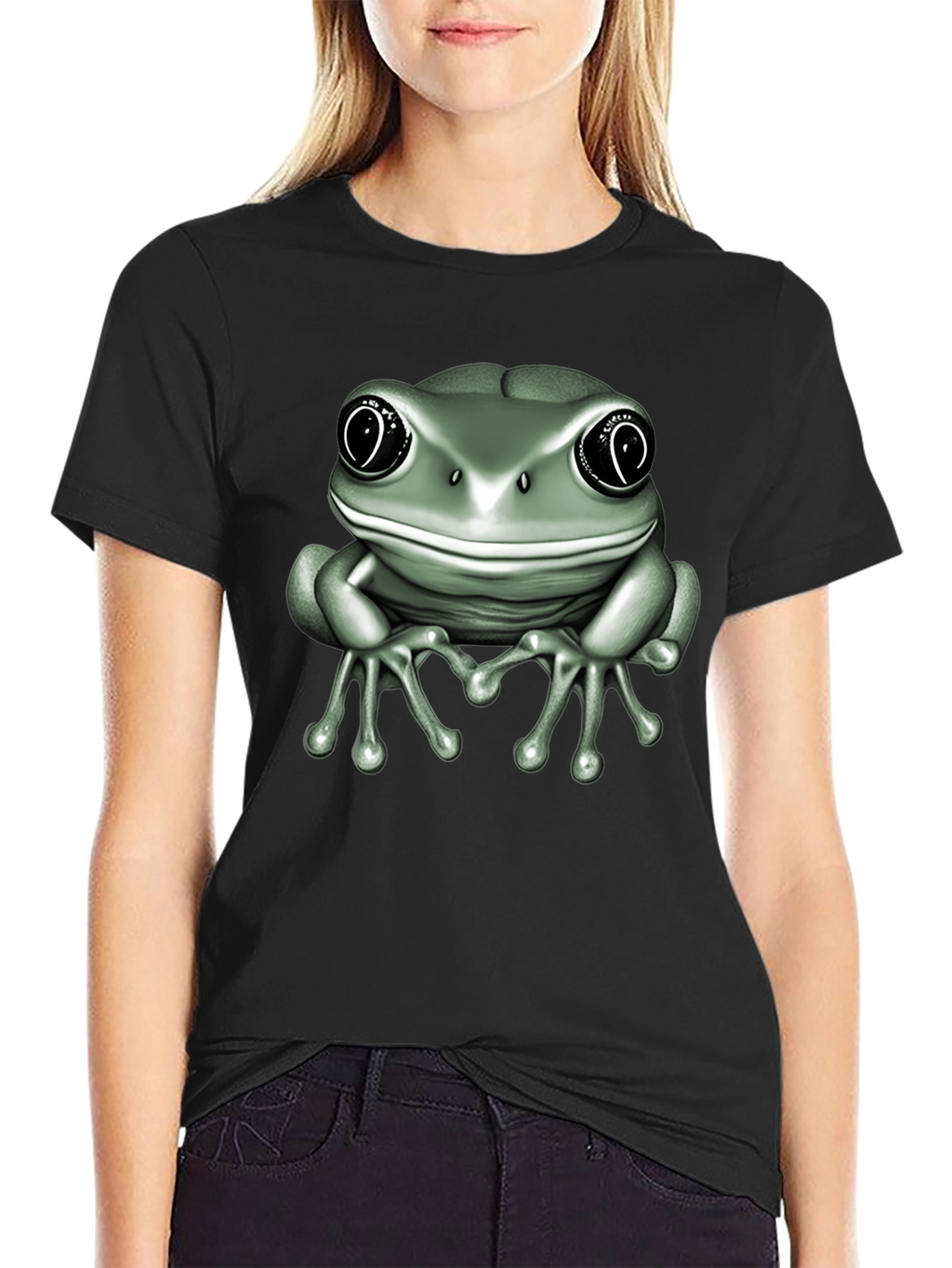 Frog Graphic T-Shirt - Stylish Mens Tee