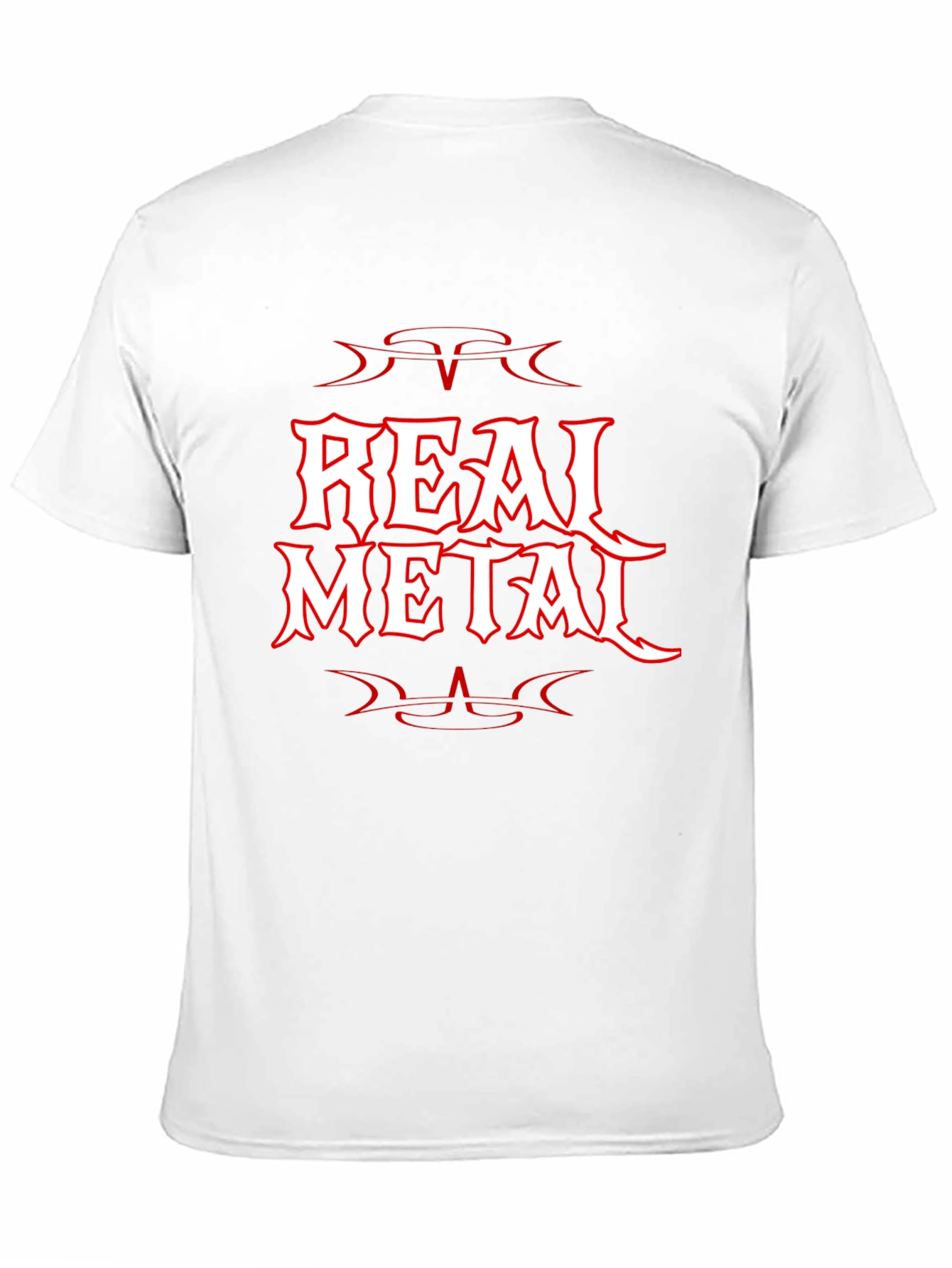 Real Metal Black T-Shirt - Graphic Tee