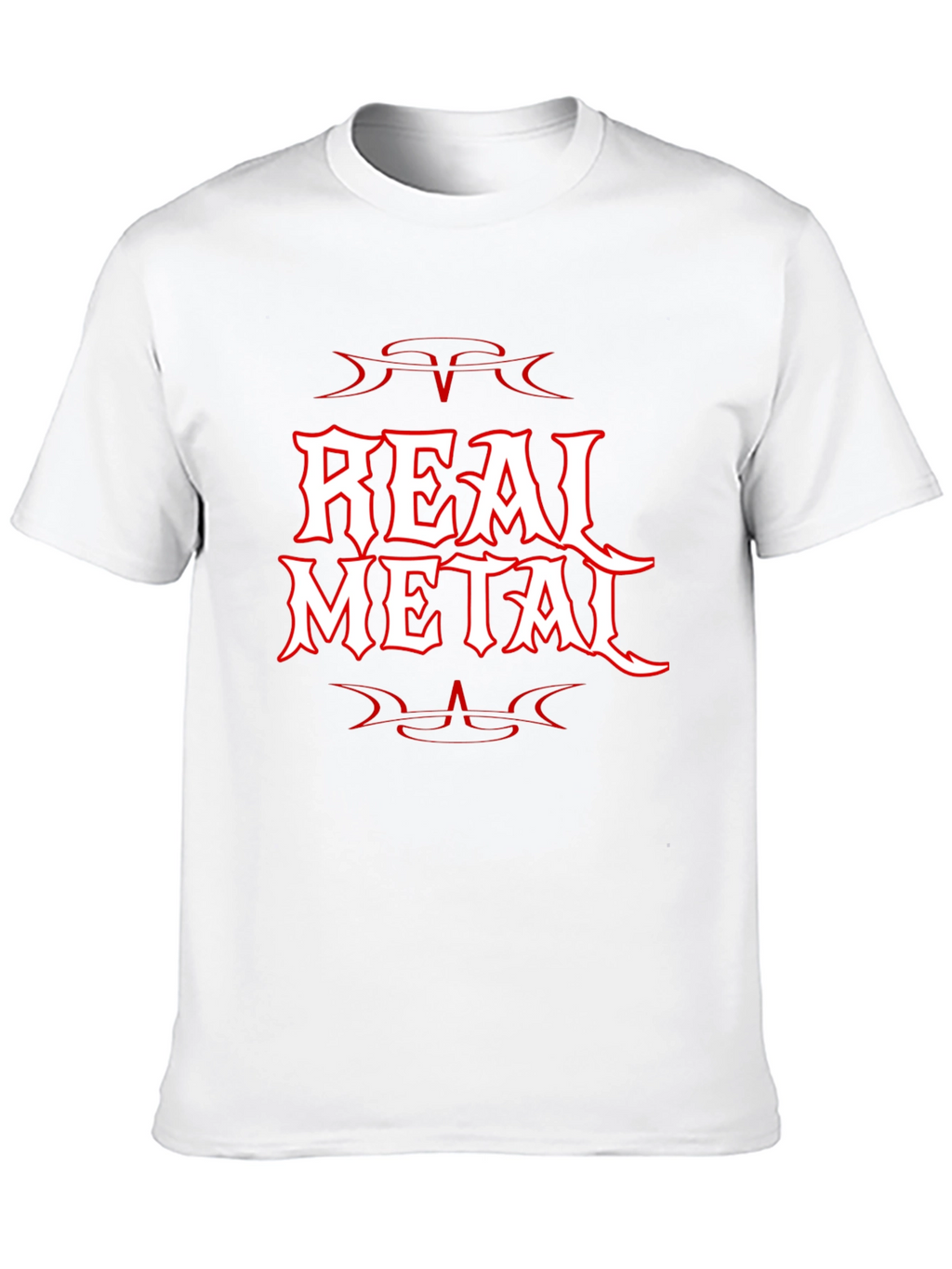 Real Metal Black T-Shirt - Graphic Tee