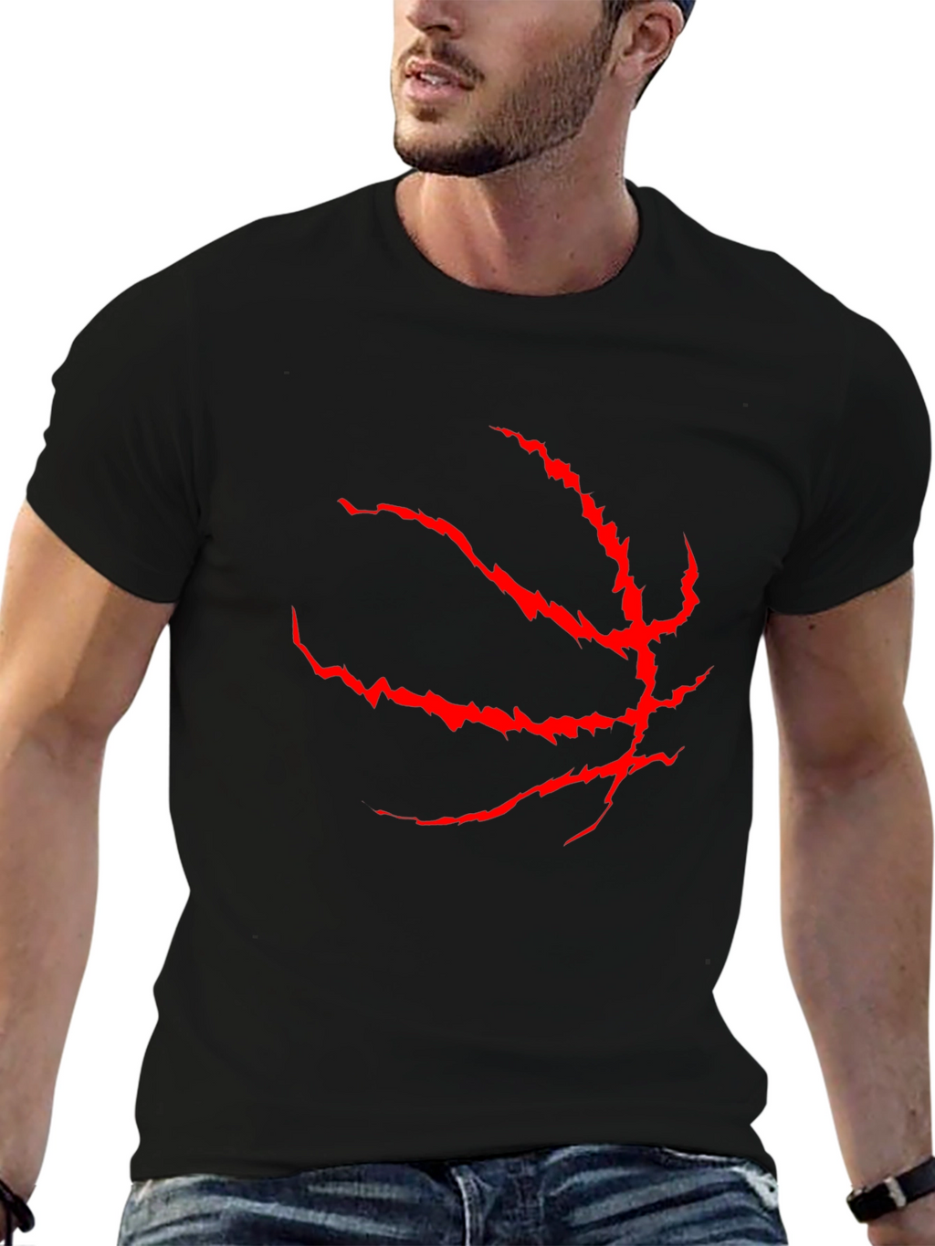 Basketball Claw Graphic T-Shirt