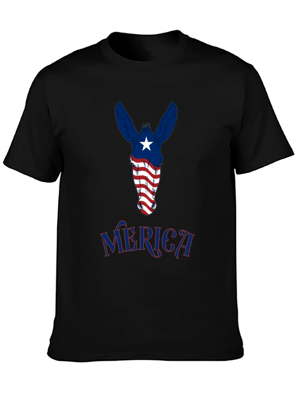 Patriotic Donkey Merica T-Shirt