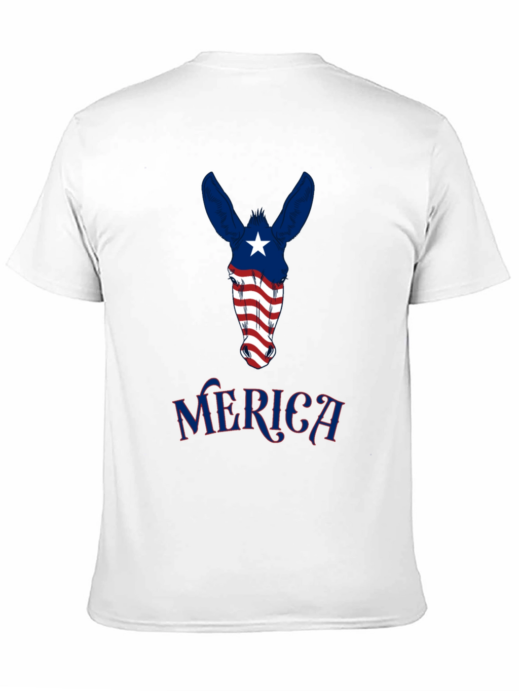 Patriotic Donkey Merica T-Shirt