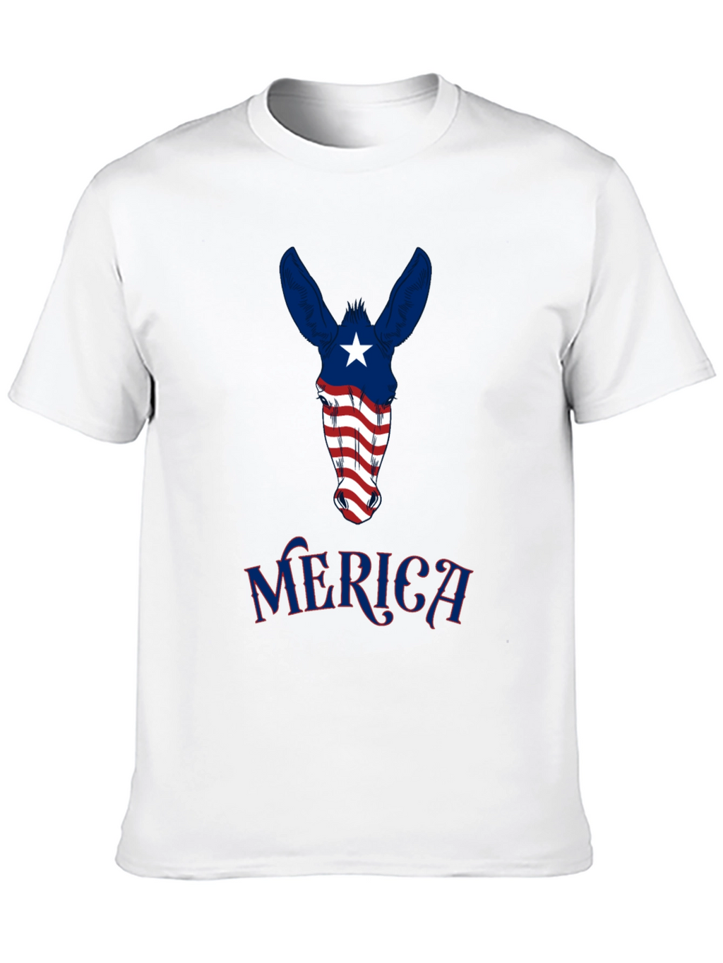Patriotic Donkey Merica T-Shirt