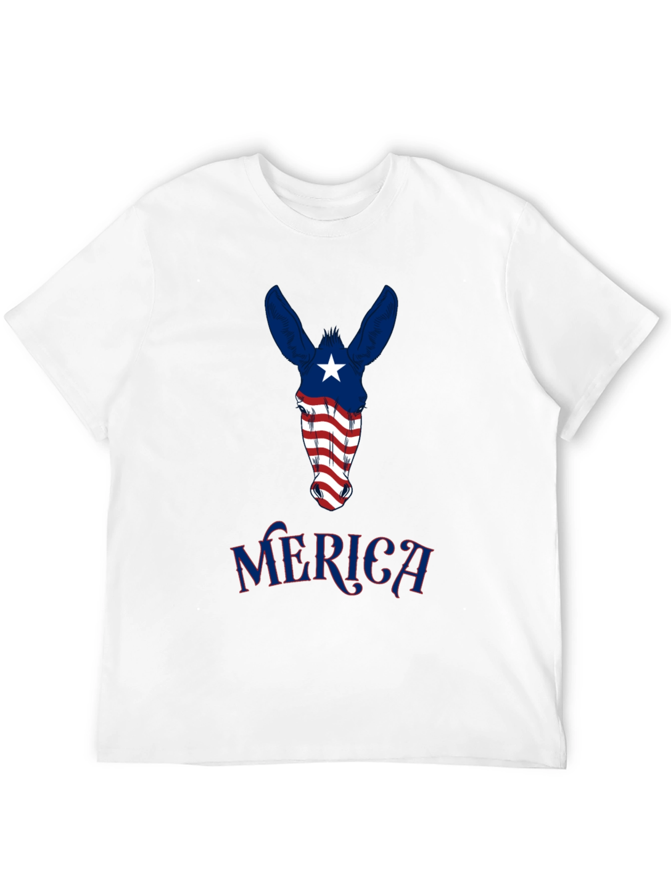 Patriotic Donkey Merica T-Shirt