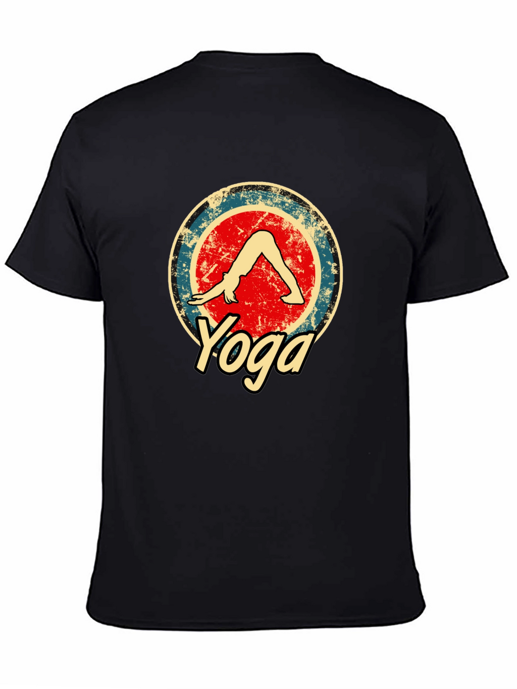 Yoga Pose Graphic T-Shirt