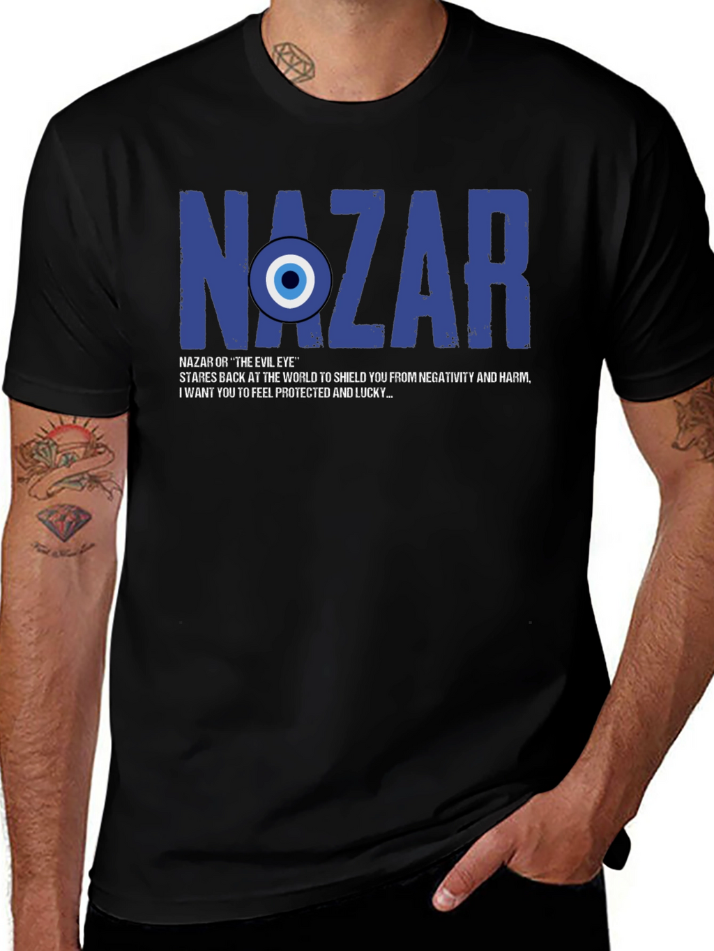 Nazar Evil Eye Protection T-Shirt