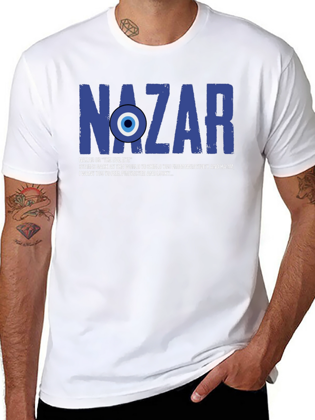 Nazar Evil Eye Protection T-Shirt