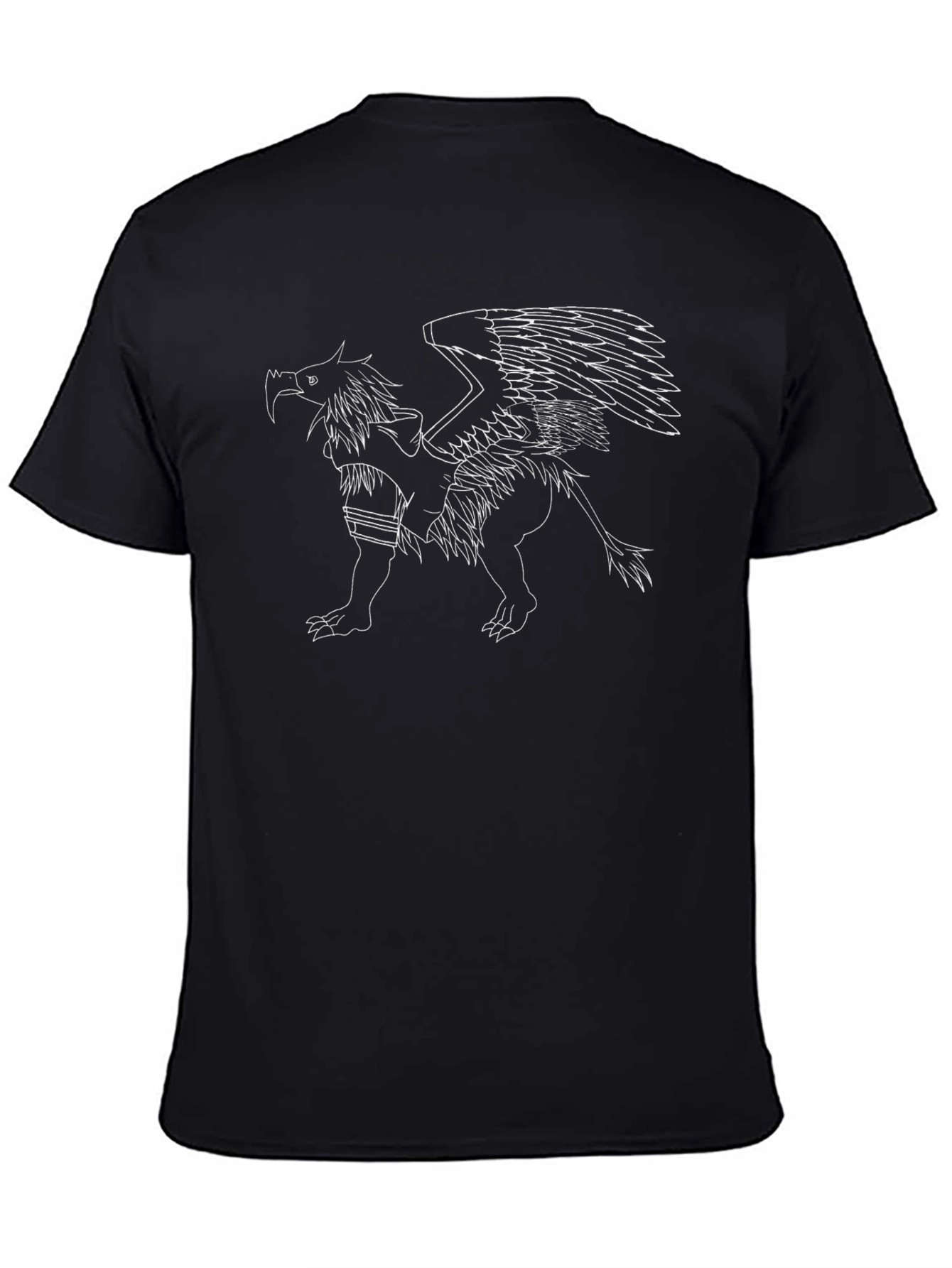 Griffin Graphic T-Shirt - Bold Black Tee