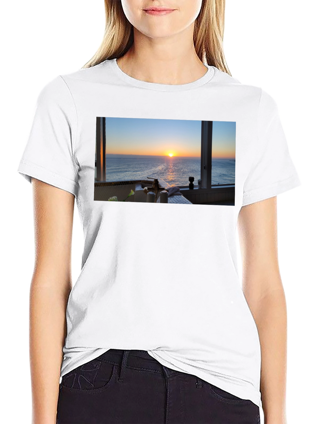 Ocean View Sunset T-Shirt
