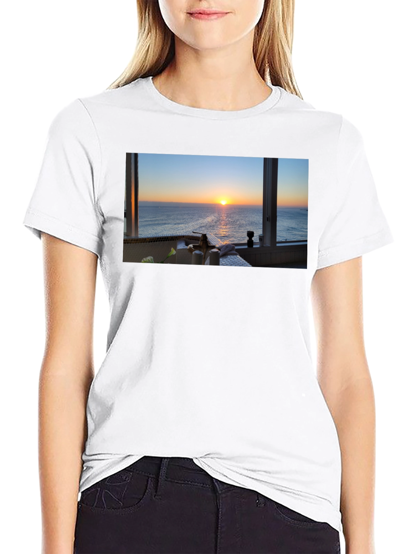Ocean View Sunset T-Shirt