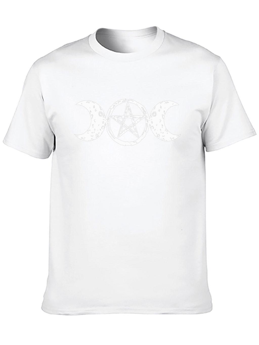 Triple Moon Goddess Pentacle T-Shirt