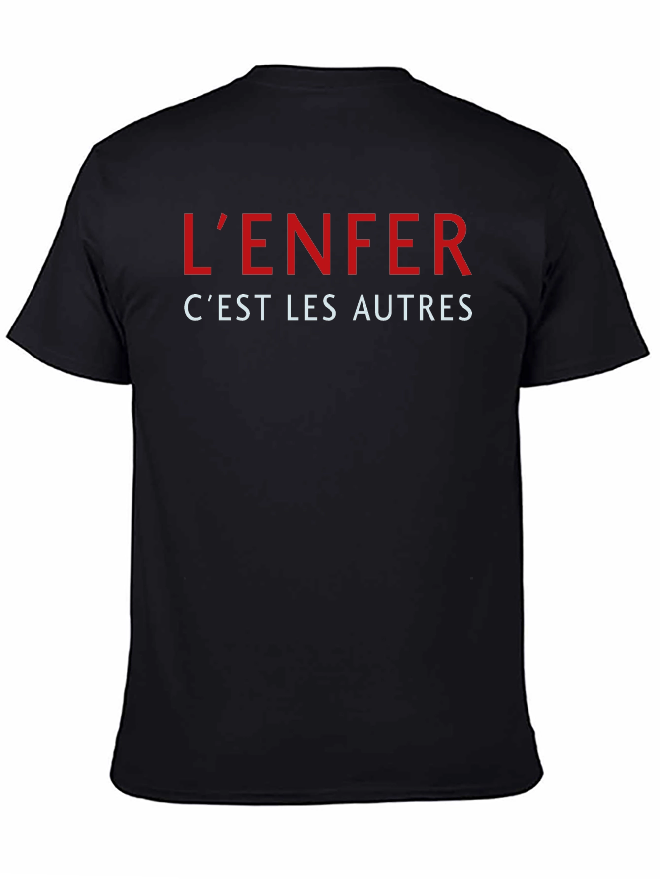 Lenfer Cest Les Autres Graphic Tee