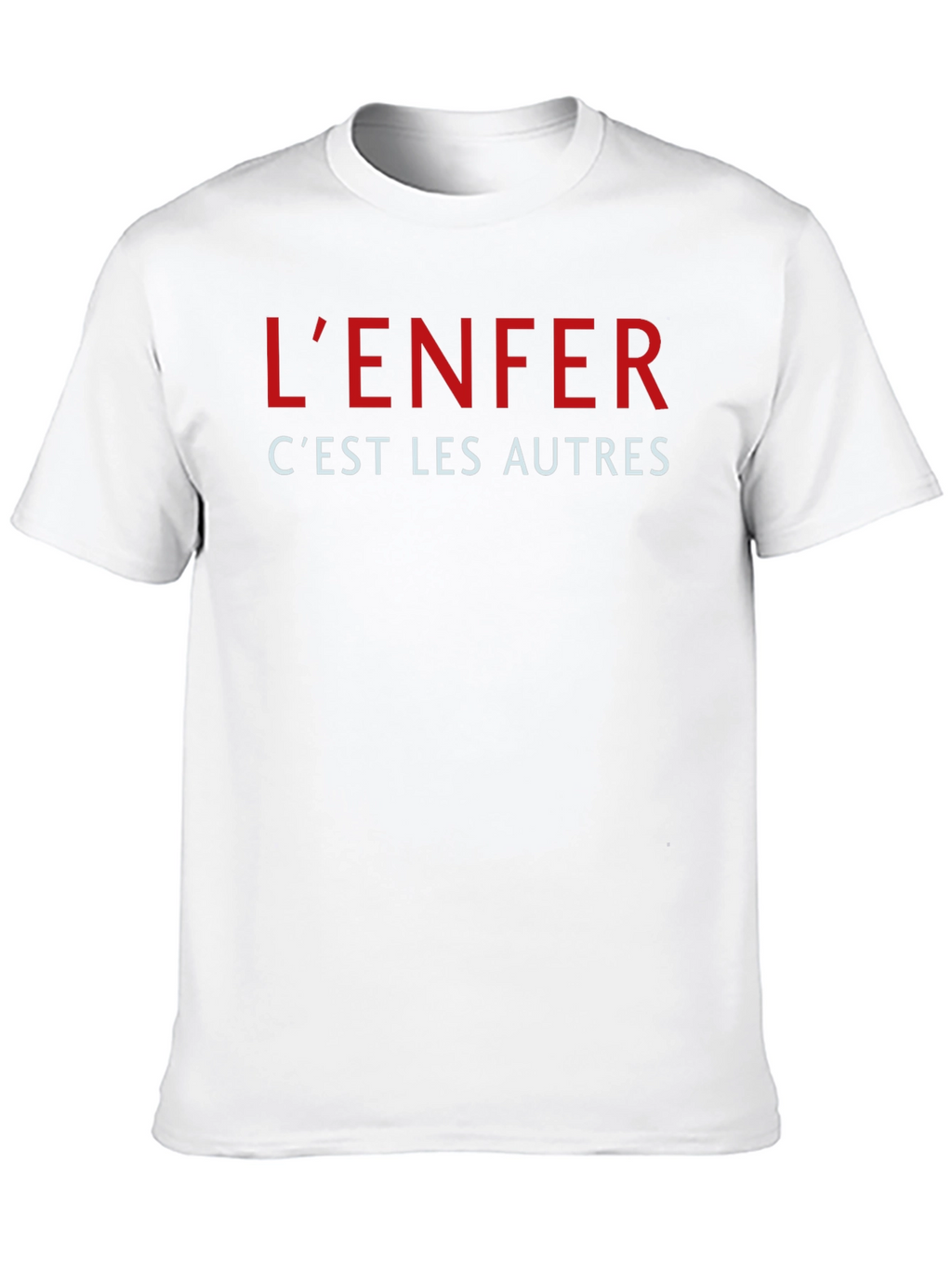 Lenfer Cest Les Autres Graphic Tee