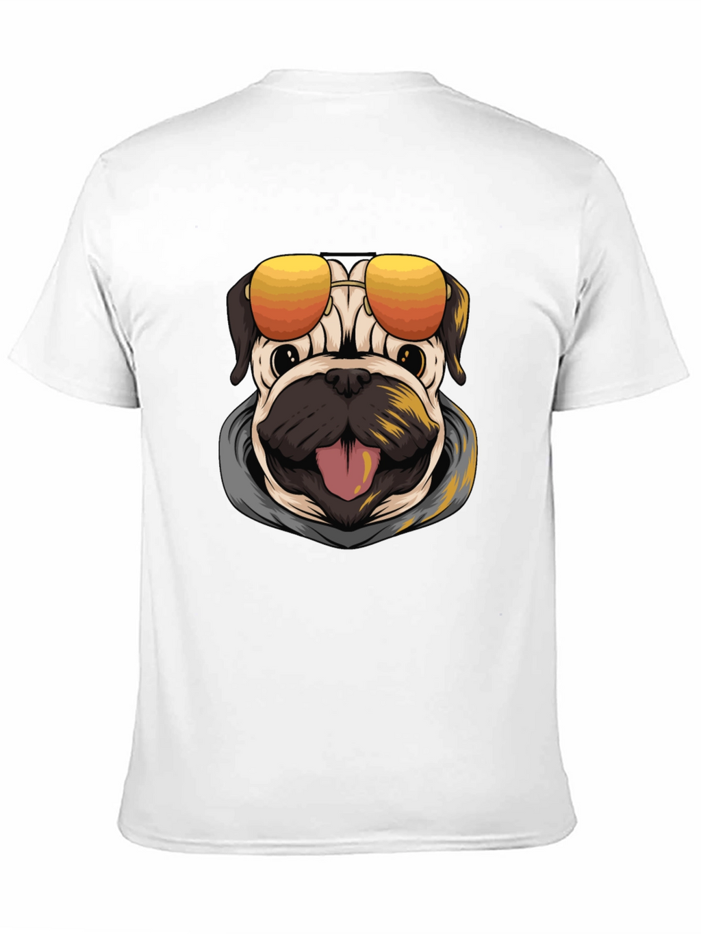 Cool Pug Graphic T-Shirt