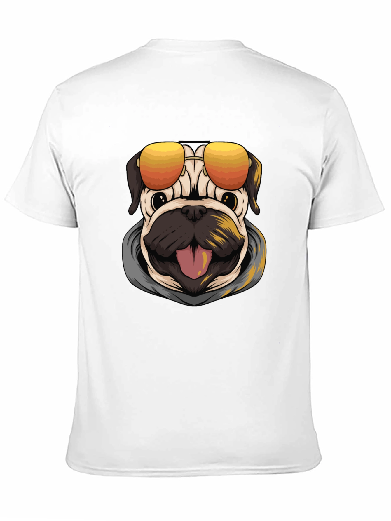 Cool Pug Graphic T-Shirt