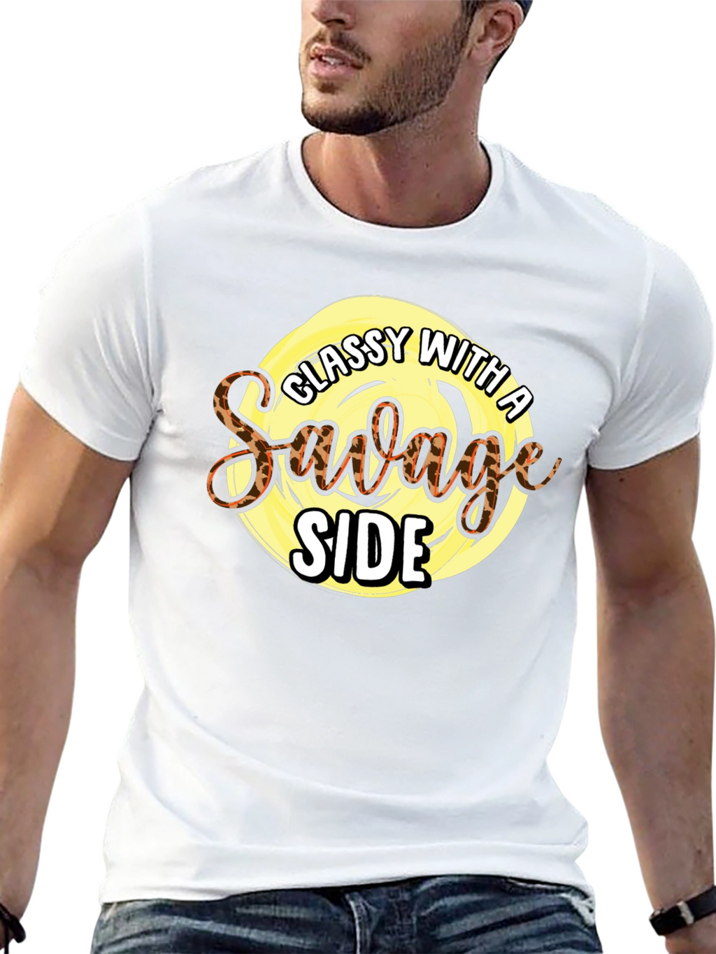 Classy with a Savage Side Graphic Tee