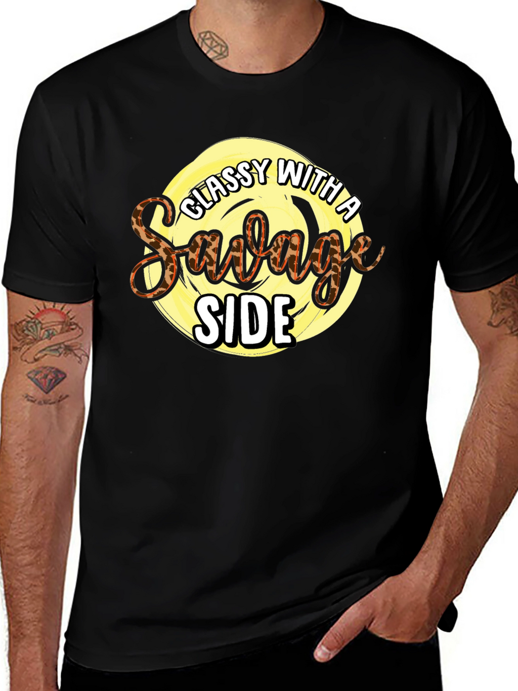 Classy with a Savage Side Graphic Tee