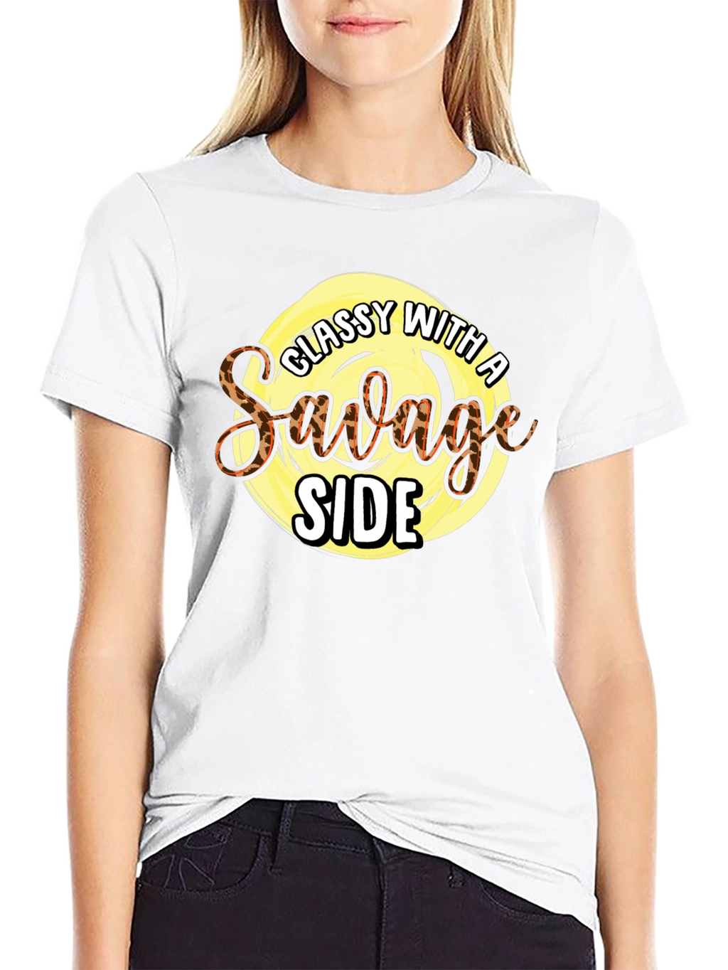 Classy with a Savage Side Graphic Tee