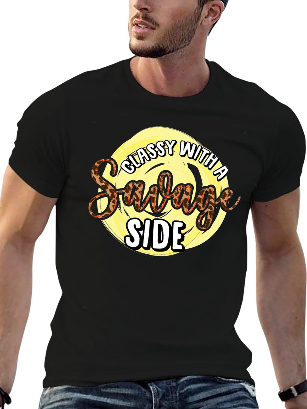 Classy with a Savage Side Graphic Tee