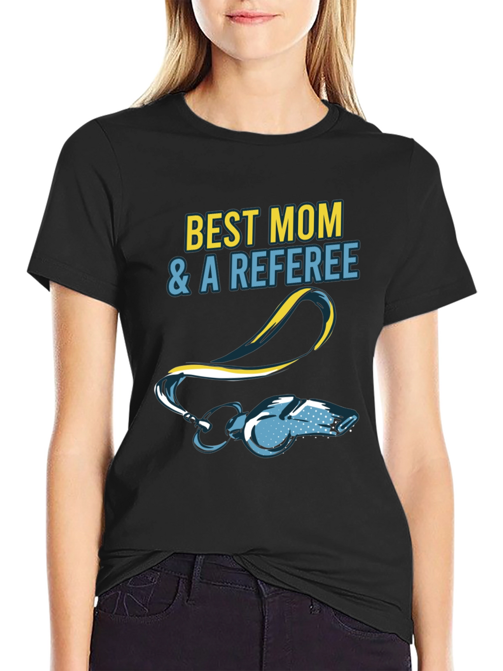 Best Mom & a Referee T-Shirt