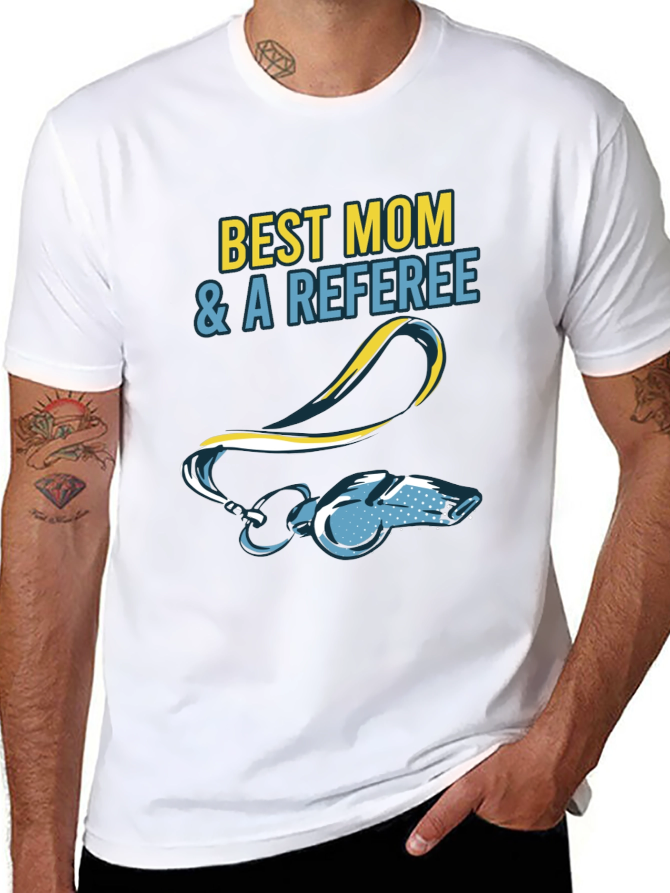 Best Mom & a Referee T-Shirt
