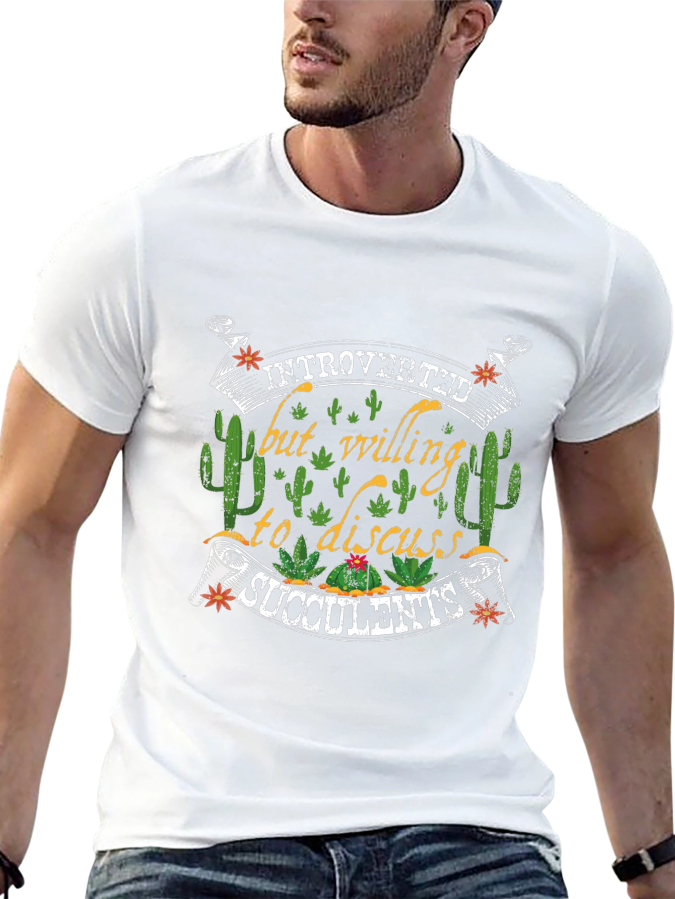 Introverted Succulent Lover T-Shirt