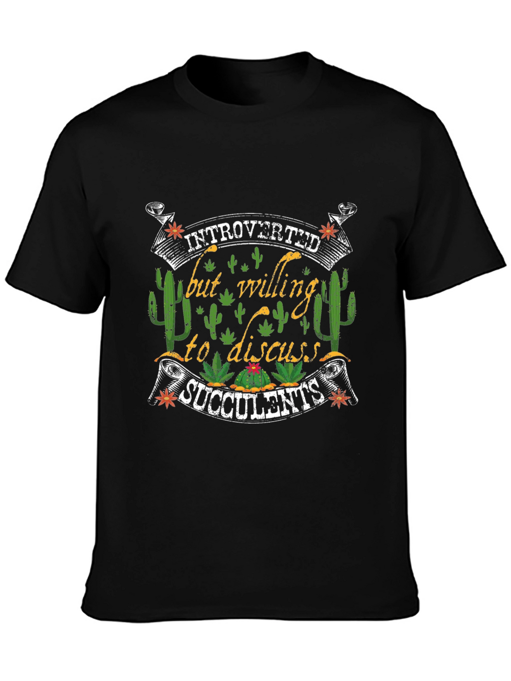 Introverted Succulent Lover T-Shirt
