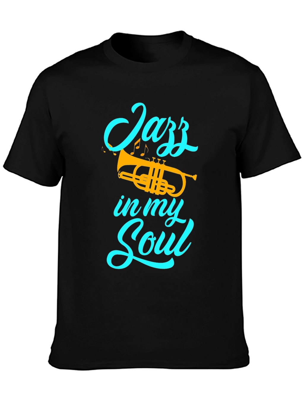 Jazz in my Soul T-Shirt - Trumpet Graphic Tee