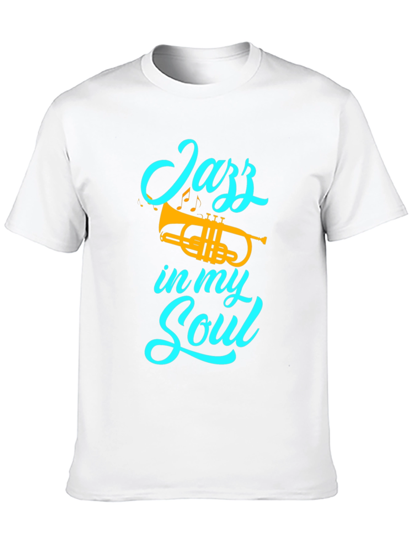 Jazz in my Soul T-Shirt - Trumpet Graphic Tee