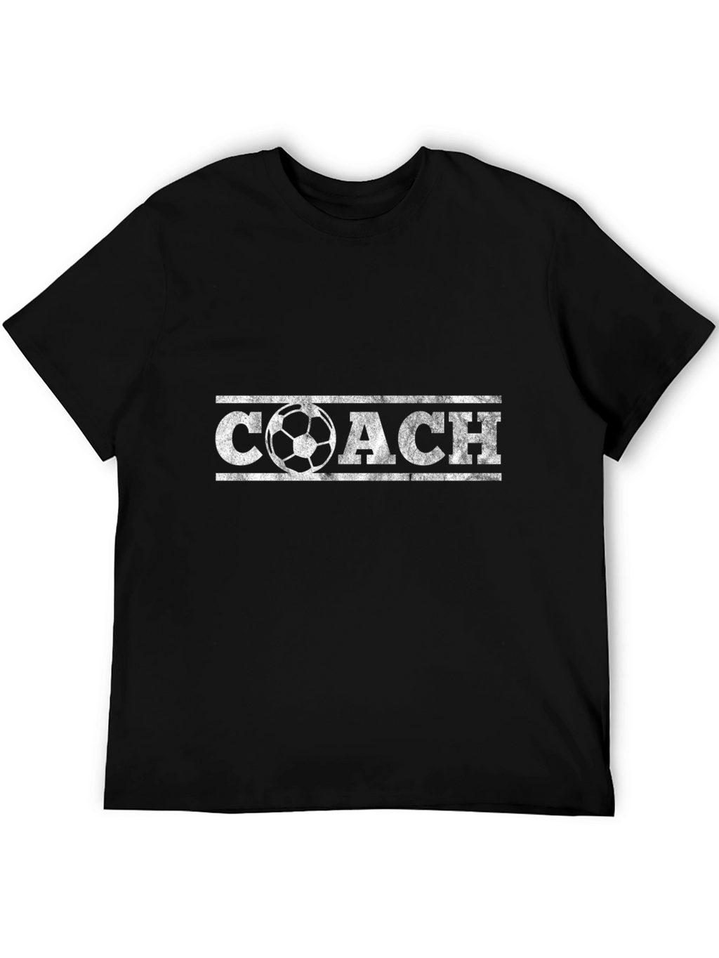 Soccer Coach Graphic Tee - Black T-Shirt