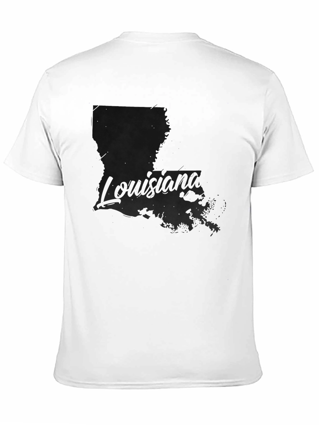 Louisiana State Pride Black Graphic T-Shirt