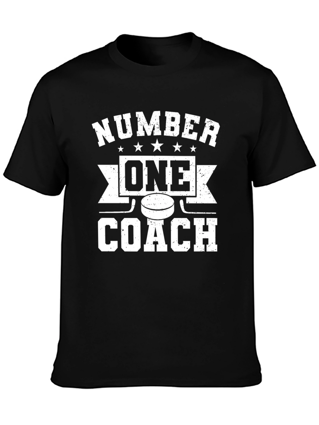 Number One Coach Hockey Graphic Tee