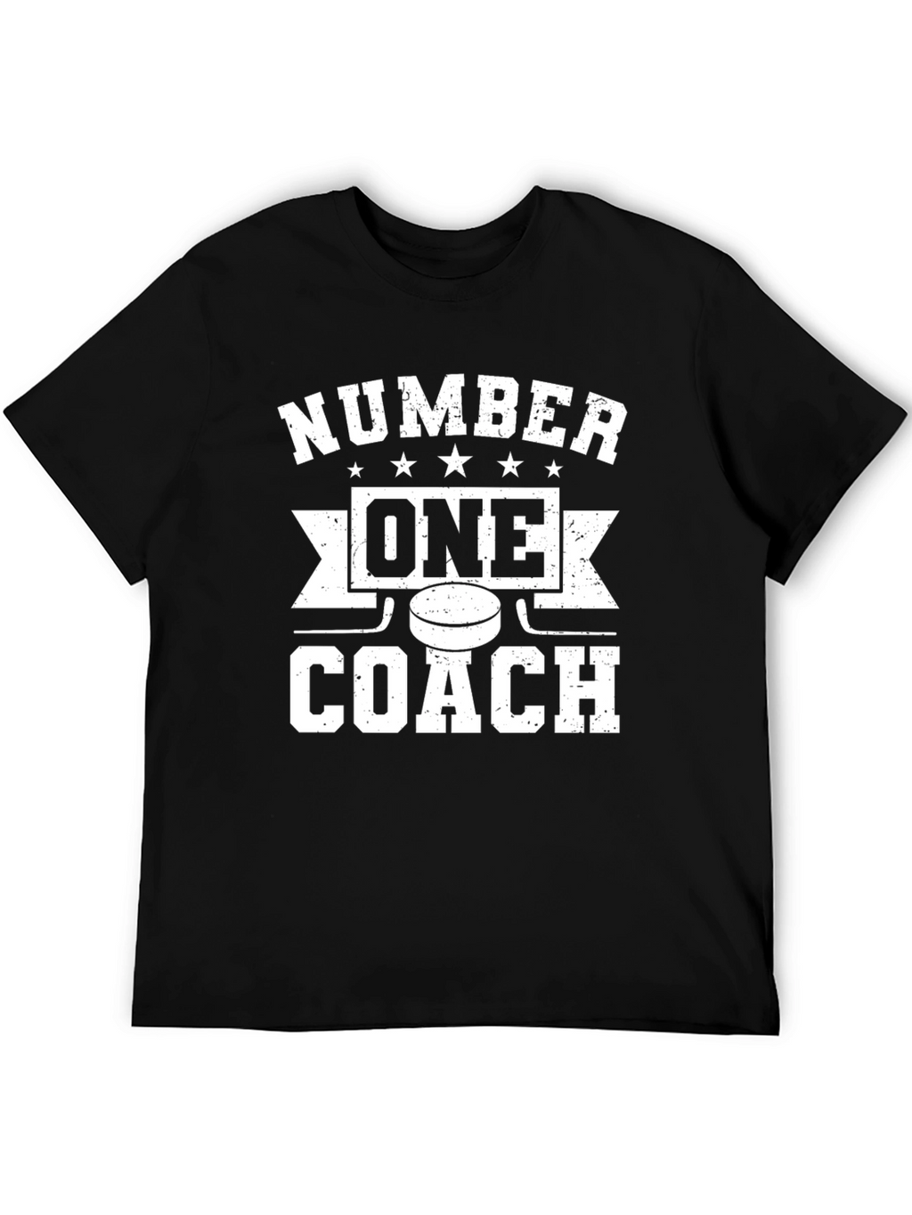 Number One Coach Hockey Graphic Tee