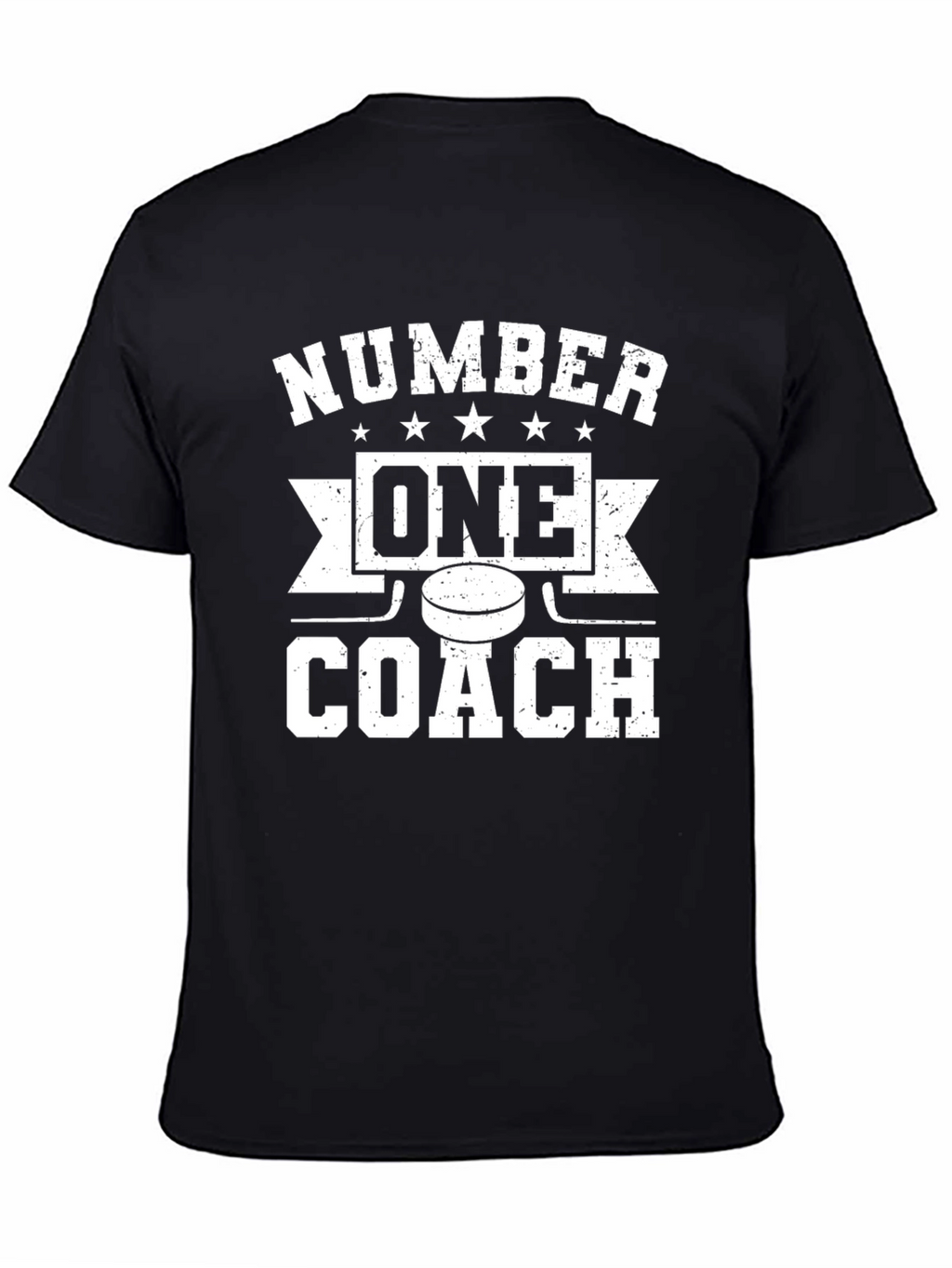 Number One Coach Hockey Graphic Tee