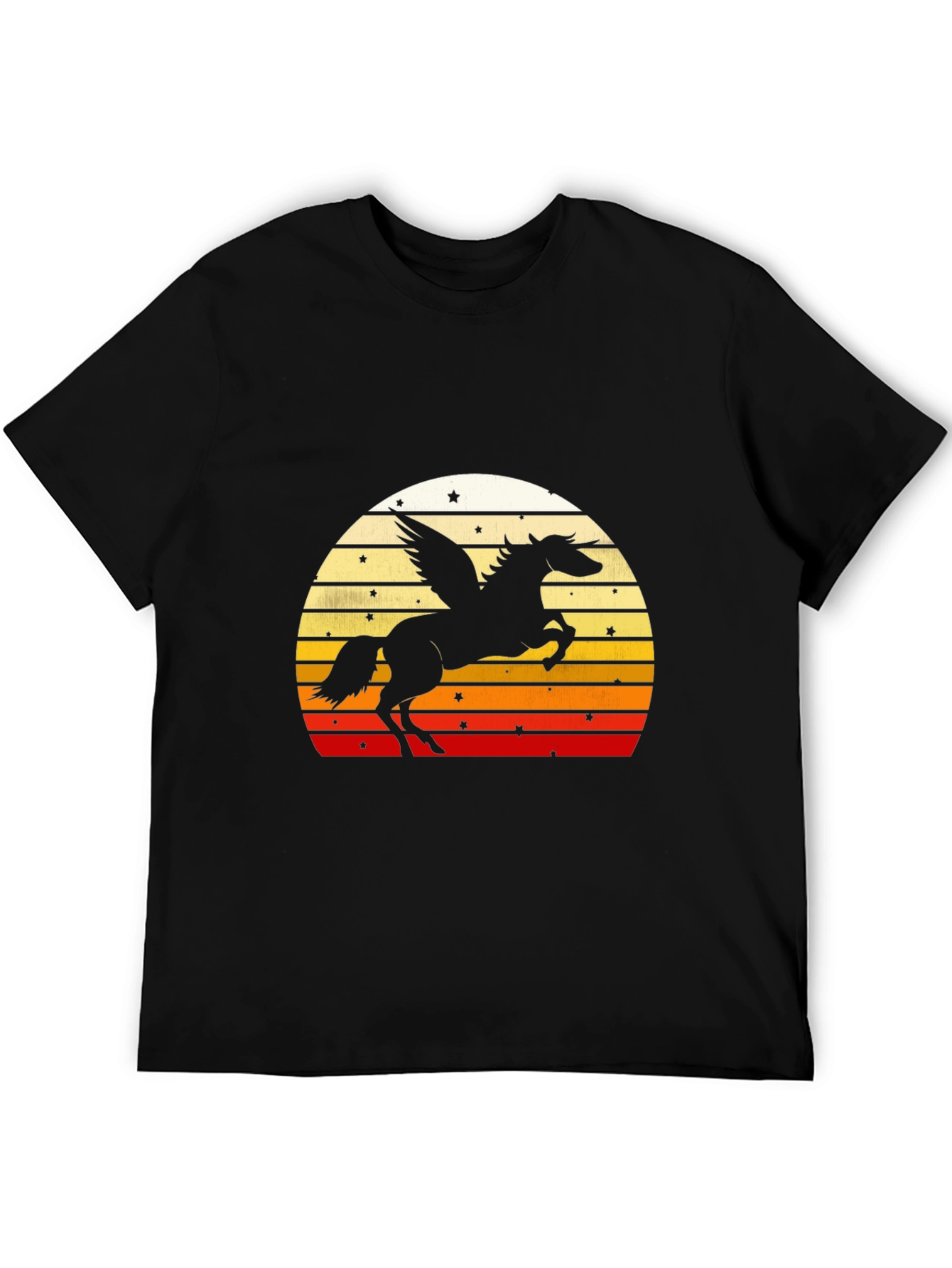 Retro Pegasus Sunset T-Shirt