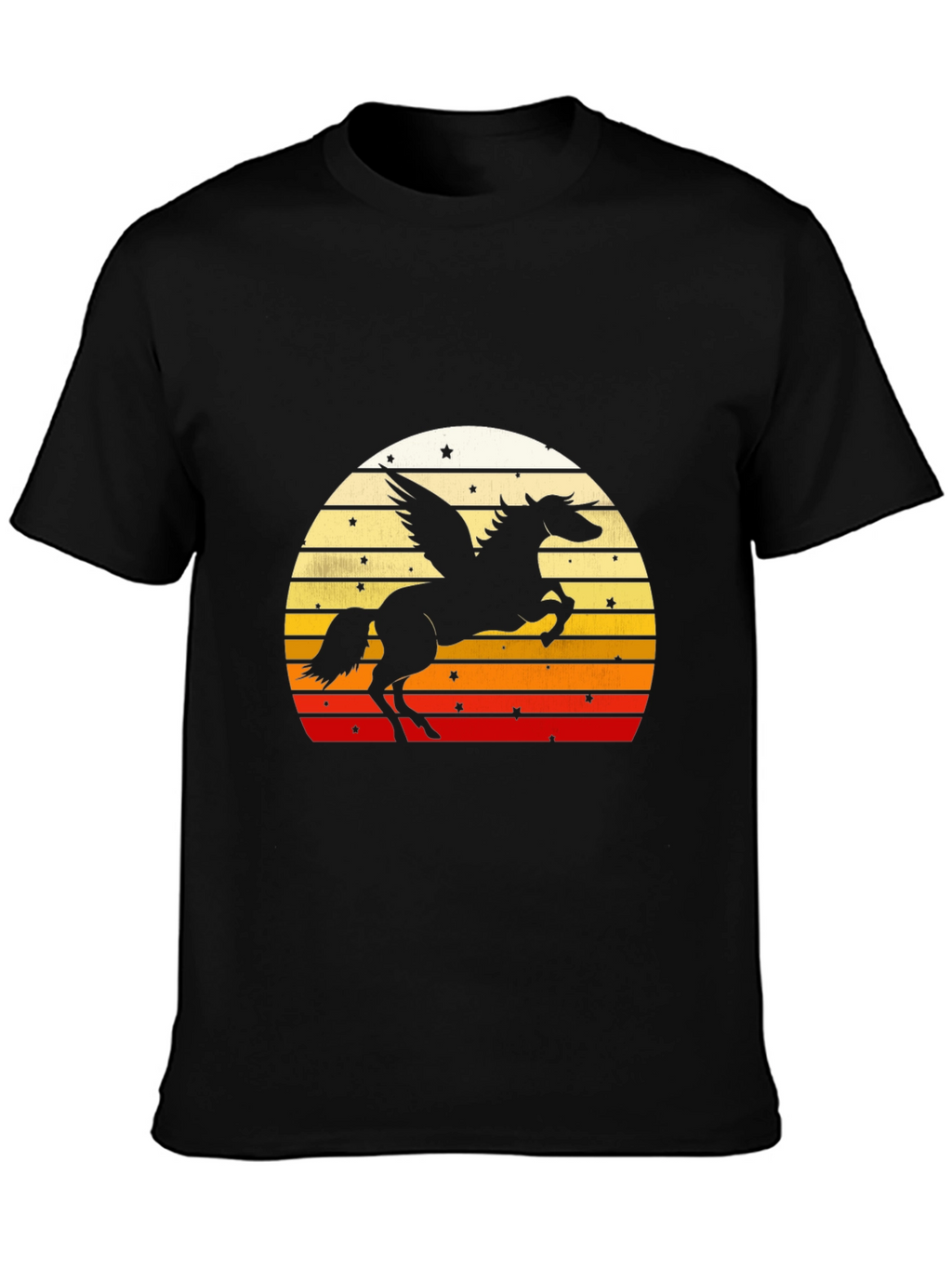 Retro Pegasus Sunset T-Shirt